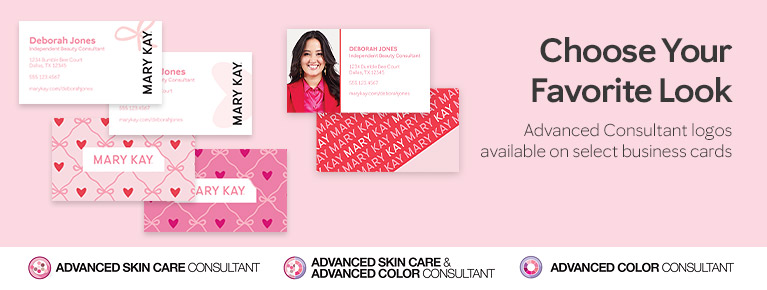 <b>Choose Your Favorite Look</b> Advanced Consultant logos available on select business cards