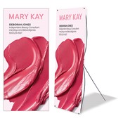 Lip Color Standing Event Banner, Personalized