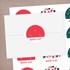Share the Merry Packaging Seal Stickers