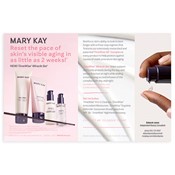 Mary Kay TimeWise Miracle Set Sample Cards, Personalized